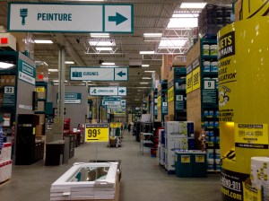 Main Aisle inside RenoDepot