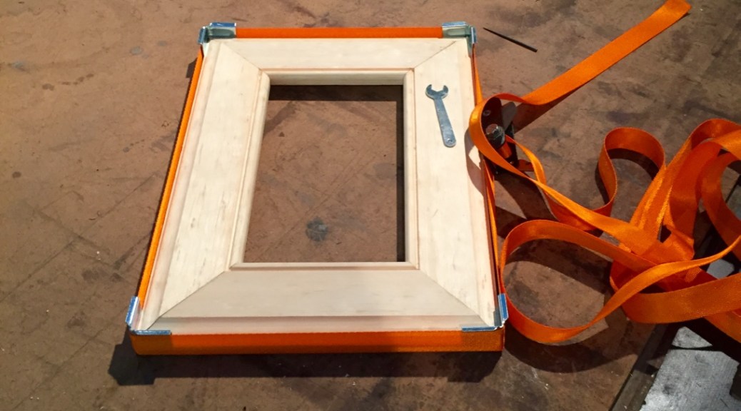 Frame baking in the band clamps