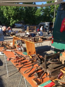 A sampling of some of the wares you'll find out in the parking lot. 