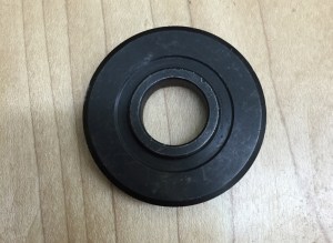 Inner flange side that engages with the blade