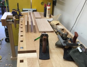 Planing the stock to final dimensions