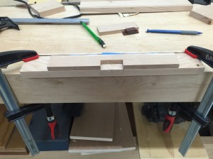 Quick template to remove material for the magnet catch