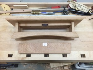 Back removed to show how the magnet catch works. 