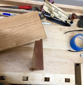 Rabbet will fit into a dado on the back of the case