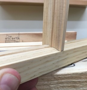 A nicely coped joint