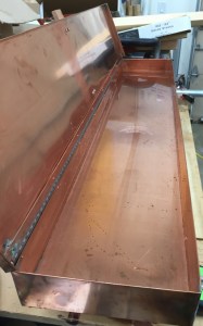 Copper steam tray