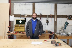 Me in one of the locations you've seen in Popular Woodworking videos