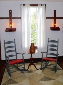 Completed boxes in their natural habitat