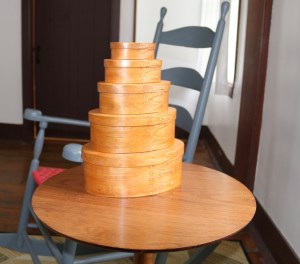 Finished set of boxes in sizes 0-4