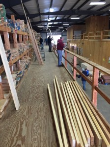 The project starts at the wood supplier -- in this case Highland Hardwoods -- my favorite. 