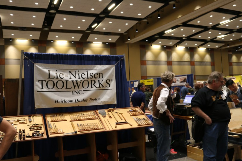 Lie Nielsen Toolworks with Mr. Lie Nielsen himself.