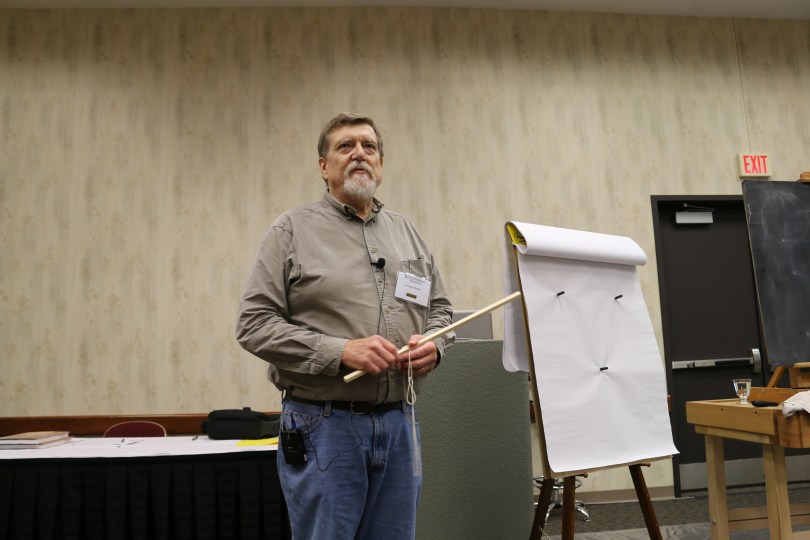 George Walker with his string 2.0