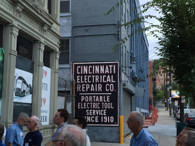 Great old sign dating back to the first days of electric in the city (At least according to our guide who was quite a character)