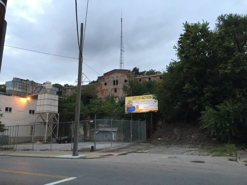 About to enter a spooky underground brewing cave that has even been in some recent movies.