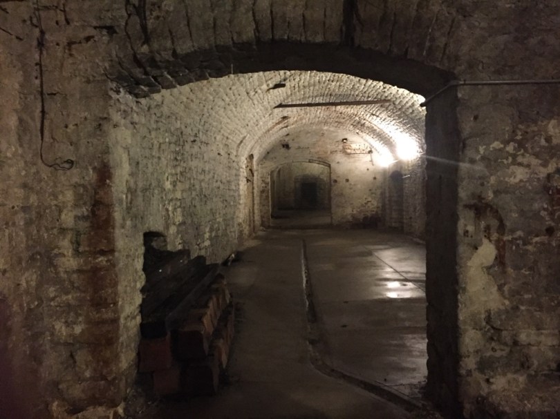 Gives and idea of how big some of these brewers were back in the day, under a large hill in the city.