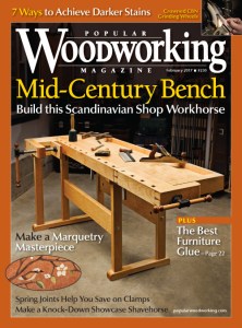 Popular Woodworking February 2017 Cover