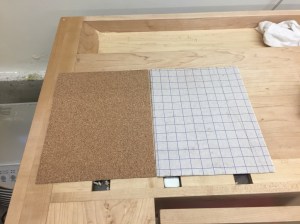 Self-adhesive cork sheets