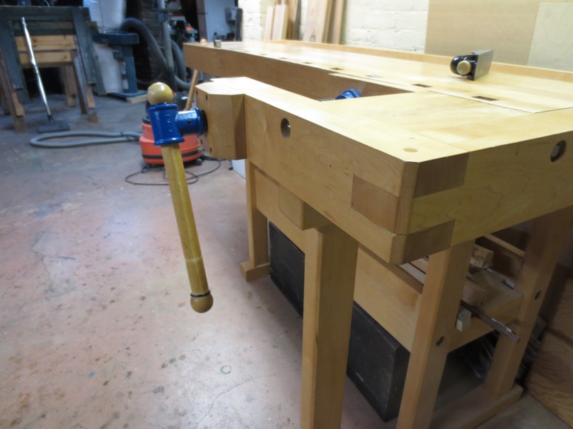 Shoulder vise close up