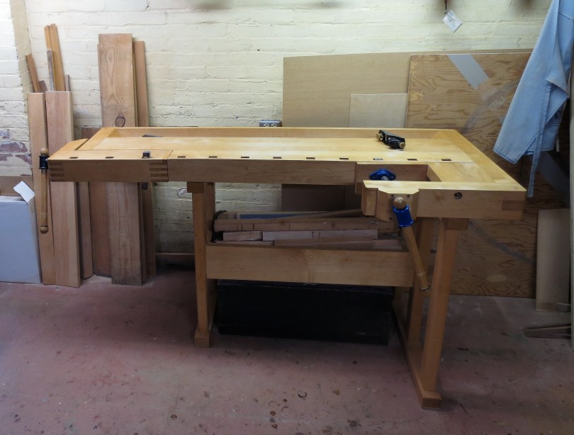 Left-handed Tage Frid workbench by Paul Van Pernis